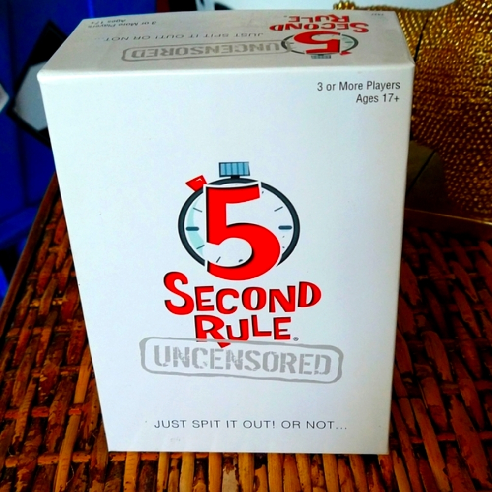5 Second Rule Card Game